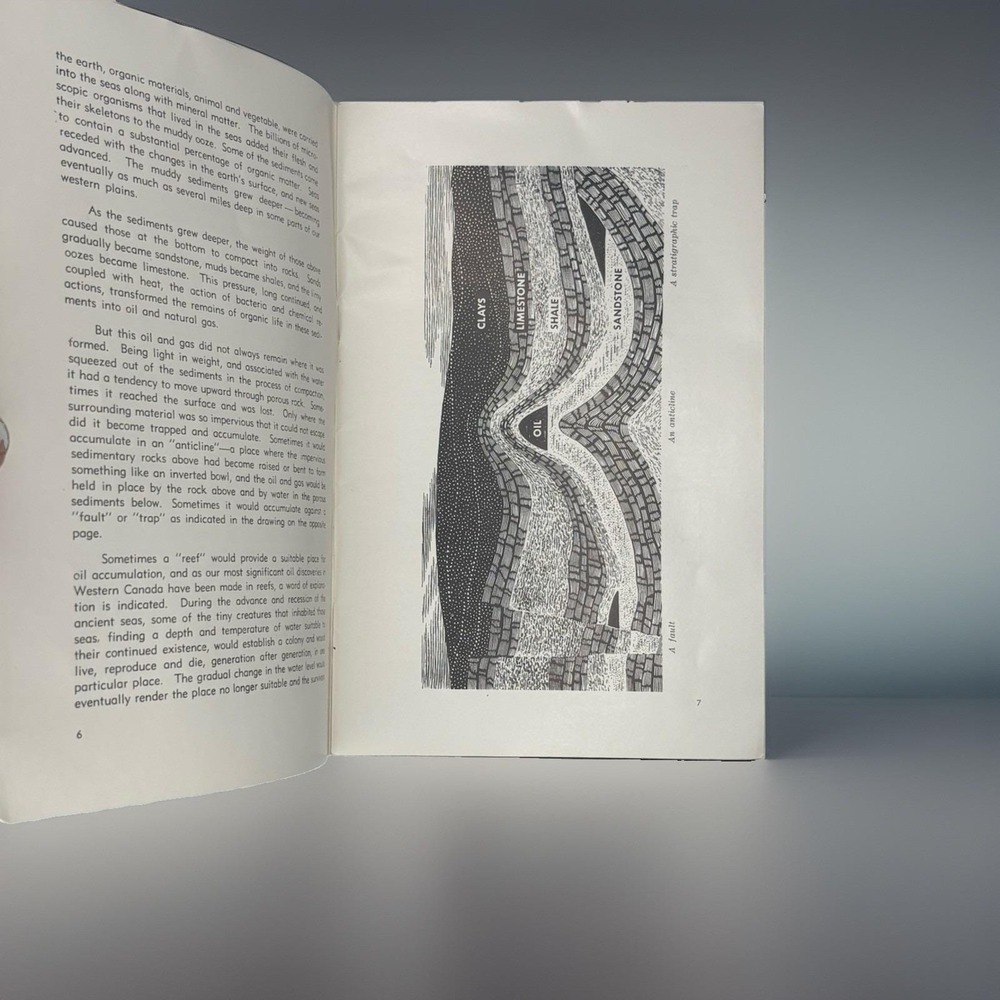 Vintage 1951 The Story of Oil G. W. Auxier Western Canada Petroleum Association - Picture 4 of 5